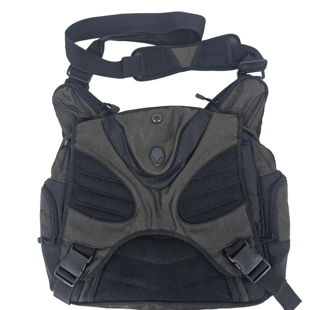 Vintage Y2K Alienware Odyssey Laptop Messenger Bag Unisex 17